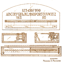 Finger Pressure Actuated Message Interpreting Amusement Device